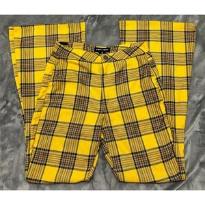 💛 2 for $15 Almost Famous Plaid Flare Pants
